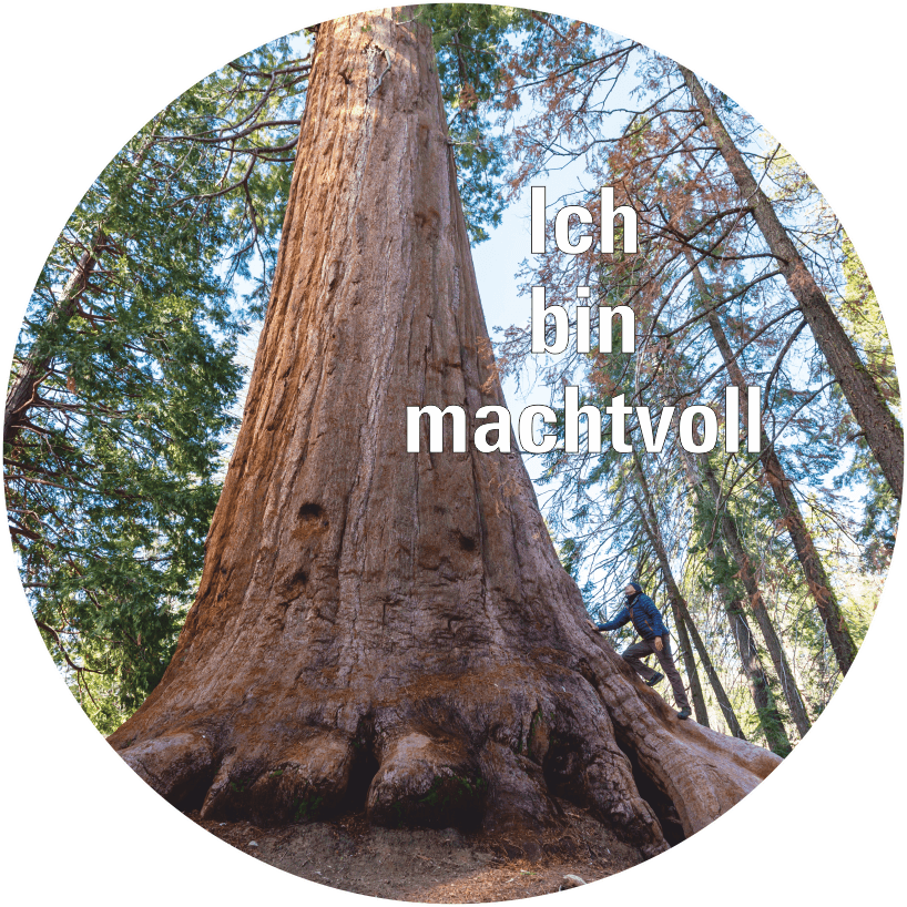 Pin «Ich bin machtvoll»