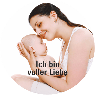 Pin «Ich bin voller Liebe»